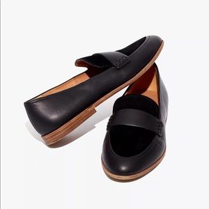 Madewell Alex Loafer in Leather and Suede
